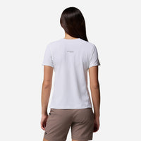 Áo Thun Nữ Columbia Diamond Peak Pro™ Short Sleeve - Trắng - Supersports Vietnam