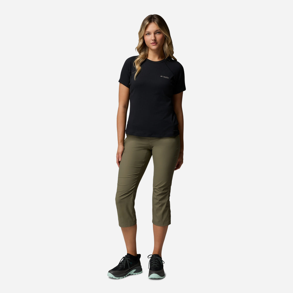 Áo Thun Nữ Columbia Driventure™ Short Sleeve - Đen - Supersports Vietnam