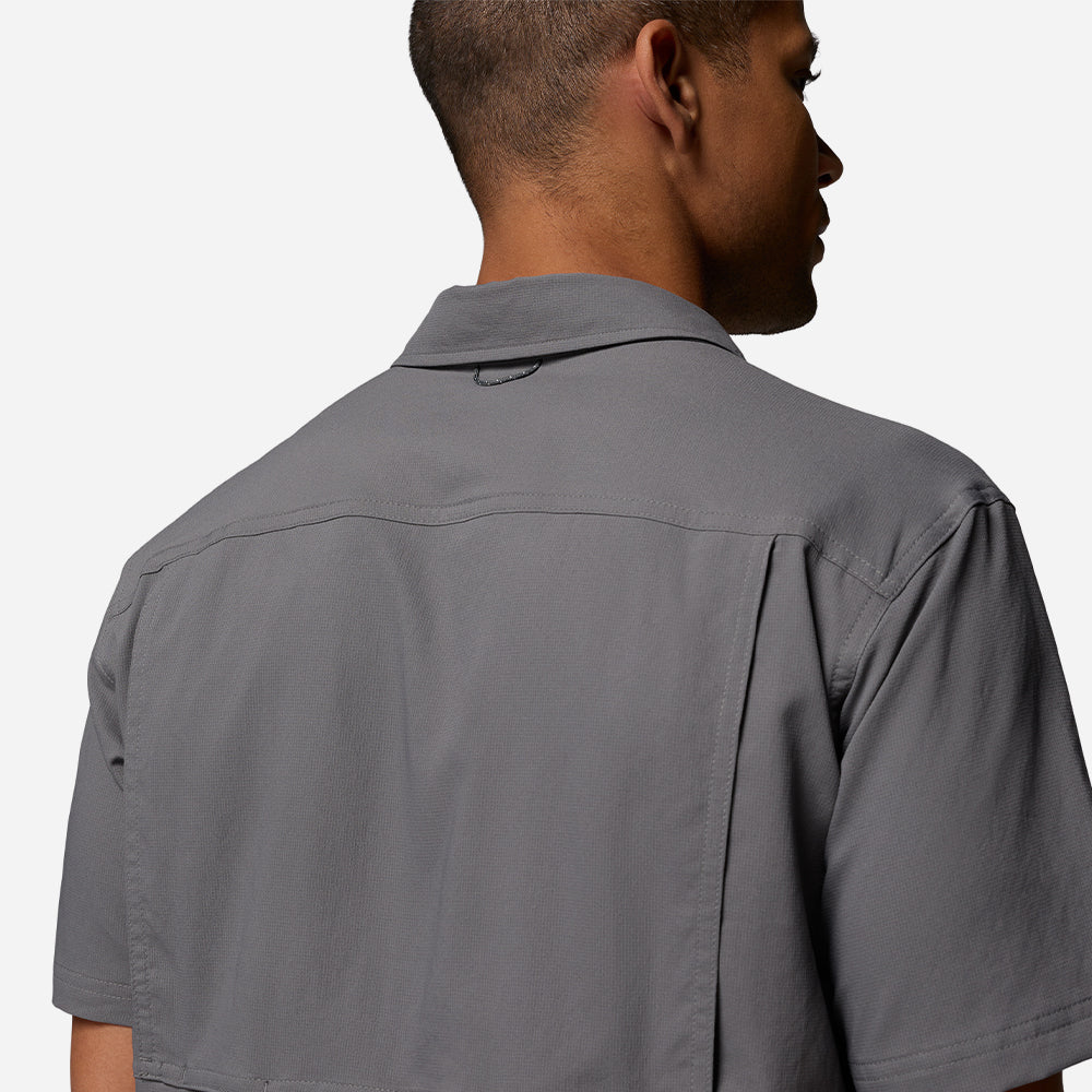 Áo Sơ Mi Nam Columbia Silver Ridge™ Utility II Short Sleeve - Xám - Supersports Vietnam