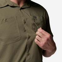 Áo Sơ Mi Nam Columbia Silver Ridge™ Utility Ii Short Sleeve - Xanh Quân Đội - Supersports Vietnam