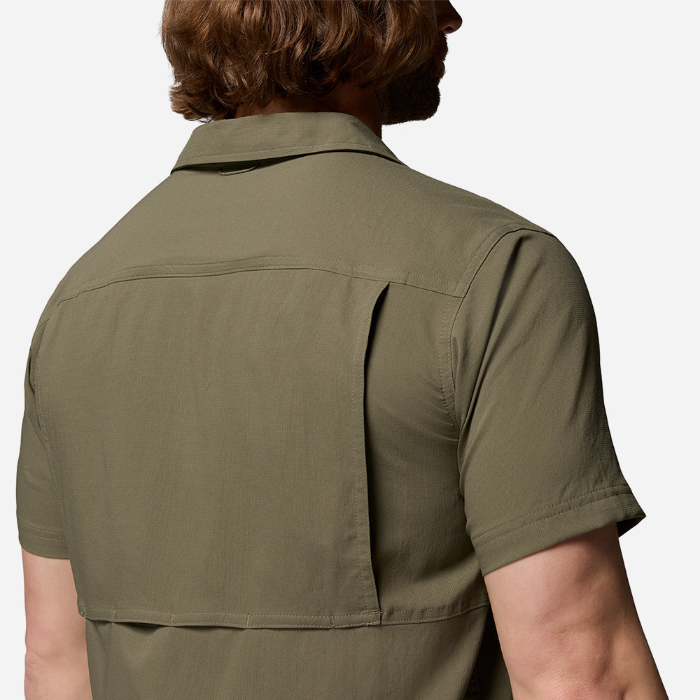 Áo Sơ Mi Nam Columbia Silver Ridge™ Utility Ii Short Sleeve - Xanh Quân Đội - Supersports Vietnam