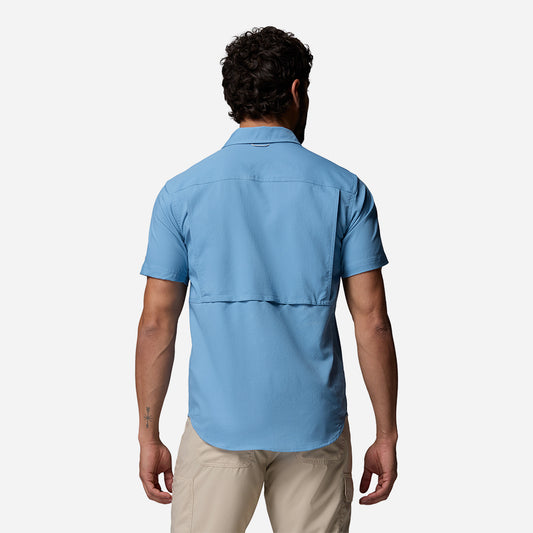 Áo Sơ Mi Nam Columbia Silver Ridge™ Utility II Short Sleeve - Xanh Dương - Supersports Vietnam