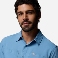 Áo Sơ Mi Nam Columbia Silver Ridge™ Utility II Short Sleeve - Xanh Dương - Supersports Vietnam