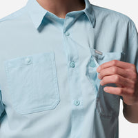 Áo Sơ Mi Nam Columbia Silver Ridge™ Utility Ii Short Sleeve - Xanh Dương - Supersports Vietnam