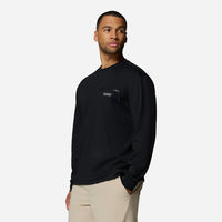 Áo Thun Nam Columbia Echo Passage™ Long Sleeve Crew - Đen - Supersports Vietnam