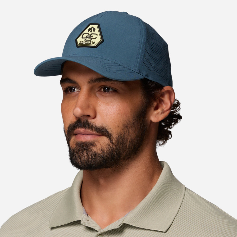 Mũ Lưỡi Trai Columbia Mountaincap™ II 3D Stretch Snap Back - Xanh Dương - Supersports Vietnam