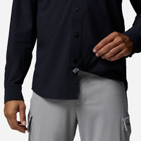Áo Sơ Mi Nam Columbia Silver Ridge™ Elite Long Sleeve Woven - Đen - Supersports Vietnam