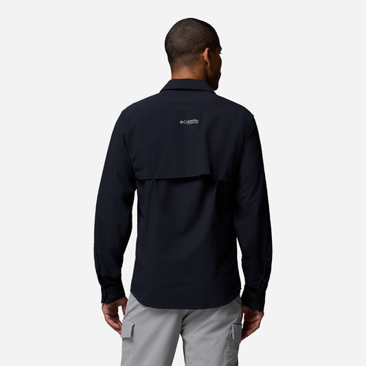 Áo Sơ Mi Nam Columbia Silver Ridge™ Elite Long Sleeve Woven - Đen - Supersports Vietnam