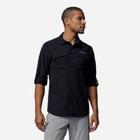 Áo Sơ Mi Nam Columbia Silver Ridge™ Elite Long Sleeve Woven - Đen - Supersports Vietnam