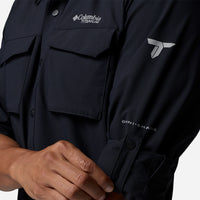 Áo Sơ Mi Nam Columbia Silver Ridge™ Elite Long Sleeve Woven - Đen - Supersports Vietnam