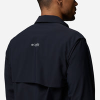 Áo Sơ Mi Nam Columbia Silver Ridge™ Elite Long Sleeve Woven - Đen - Supersports Vietnam