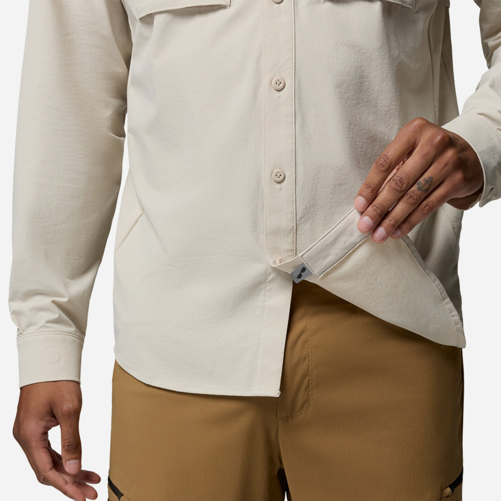 Áo Sơ Mi Nam Columbia Silver Ridge™ Elite Long Sleeve Woven - Be - Supersports Vietnam