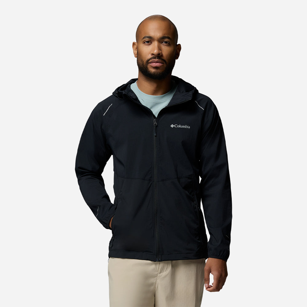 Áo Khoác Nam Columbia Tech™ II Wind Full Zip - Đen - Supersports Vietnam