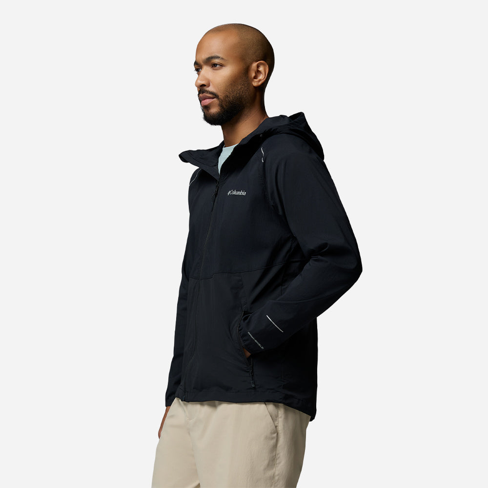 Áo Khoác Nam Columbia Tech™ II Wind Full Zip - Đen - Supersports Vietnam