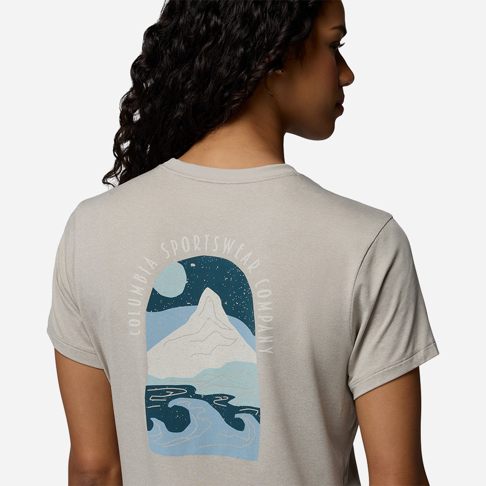Áo Thun Nữ Columbia Parsons Point™ Back Graphic - Be - Supersports Vietnam