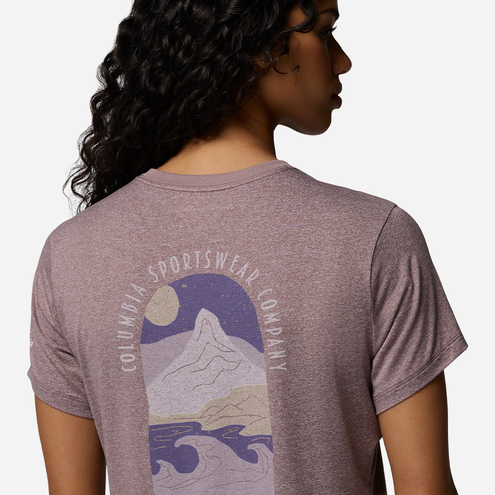 Áo Thun Nữ Columbia Parsons Point™ Back Graphic - Tím - Supersports Vietnam