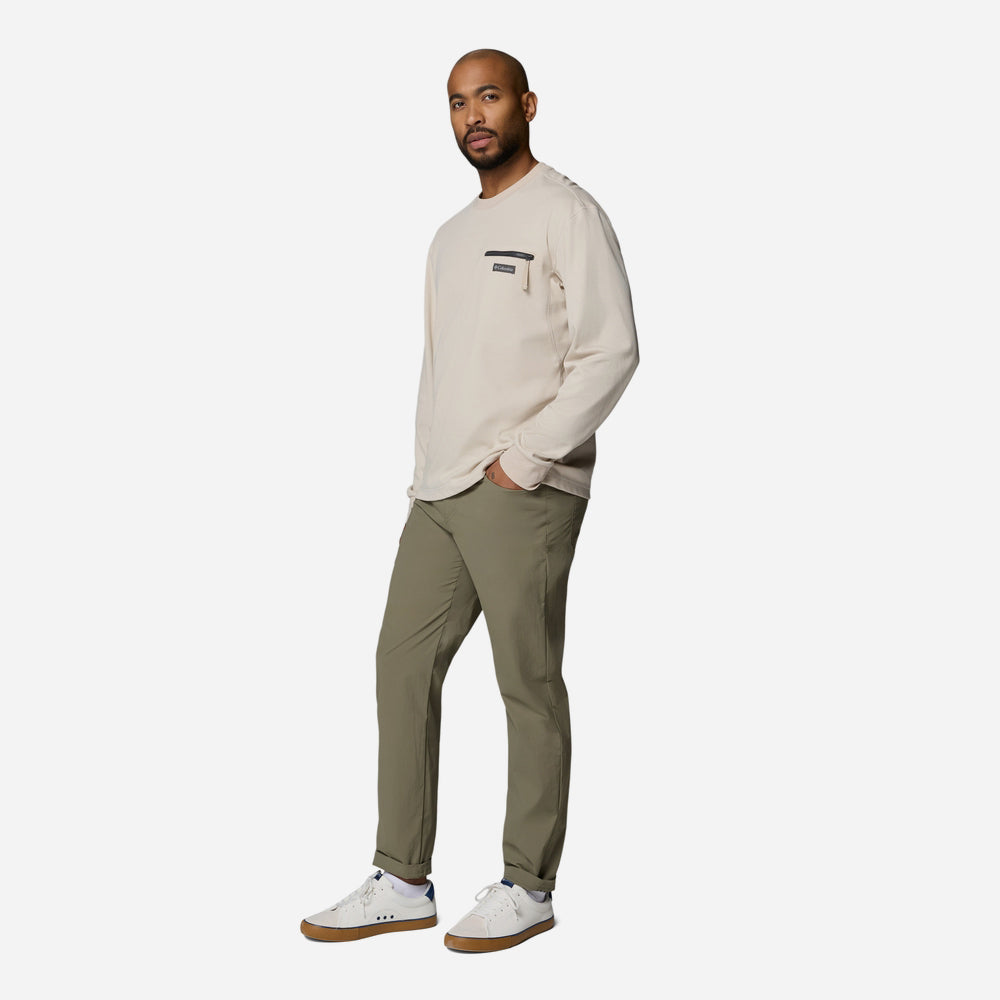 Quần Dài Thể Thao Nam Columbia Roc™ Lite 5 Pocket - Xanh Quân Đội - Supersports Vietnam
