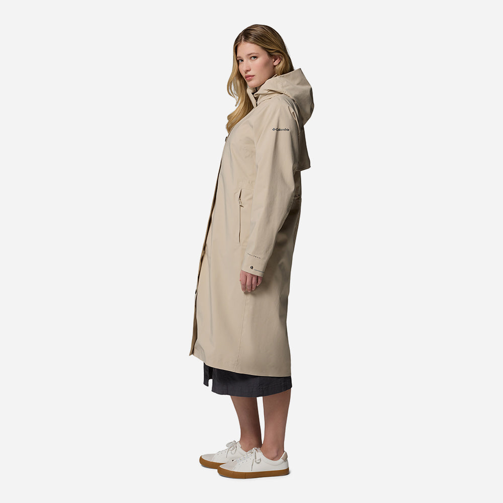 Áo Khoác Nữ Columbia Amazetrench™ Rain - Be - Supersports Vietnam