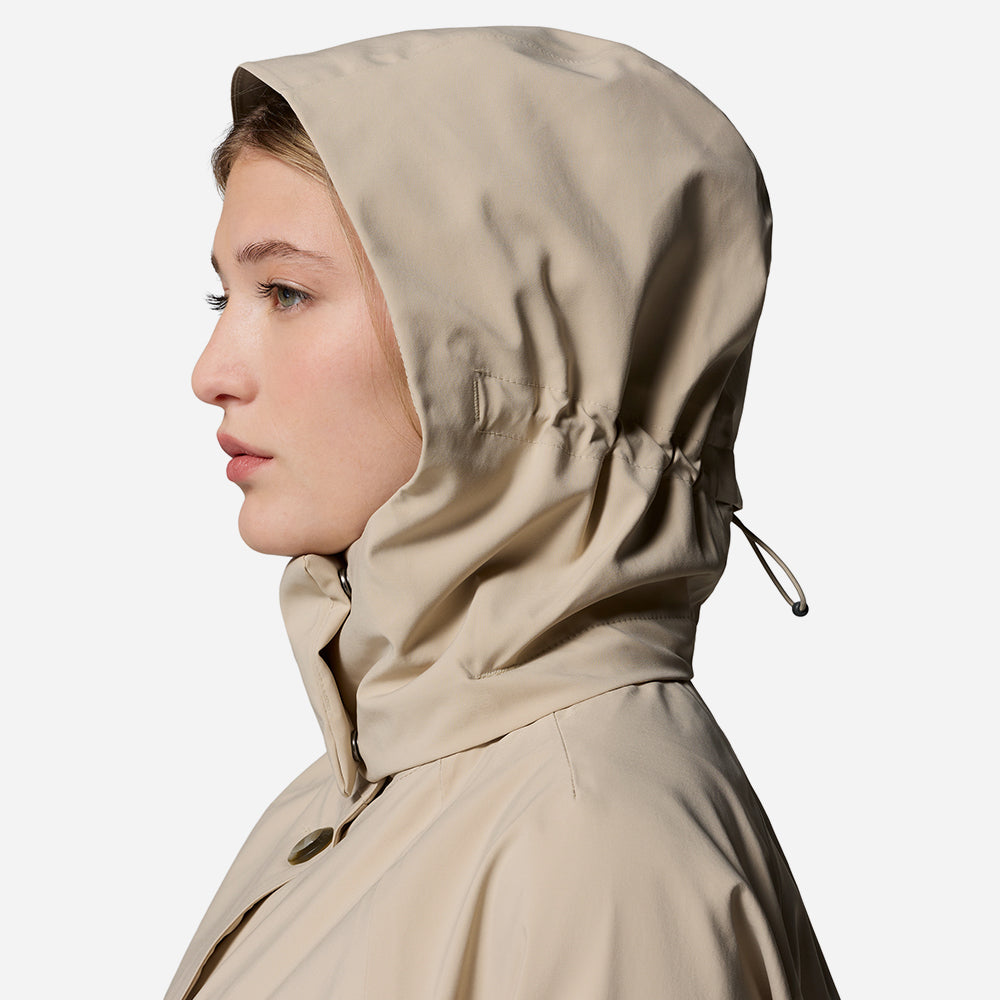 Áo Khoác Nữ Columbia Amazetrench™ Rain - Be - Supersports Vietnam