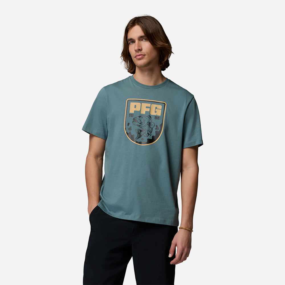 Áo Thun Nam Columbia Pfg™ Shield Short Sleeve - Xanh Dương - Supersports Vietnam