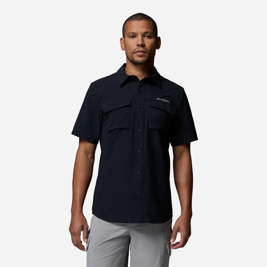 Áo Sơ Mi Nam Columbia Silver Ridge™ Elite Short Sleeve Woven - Đen - Supersports Vietnam
