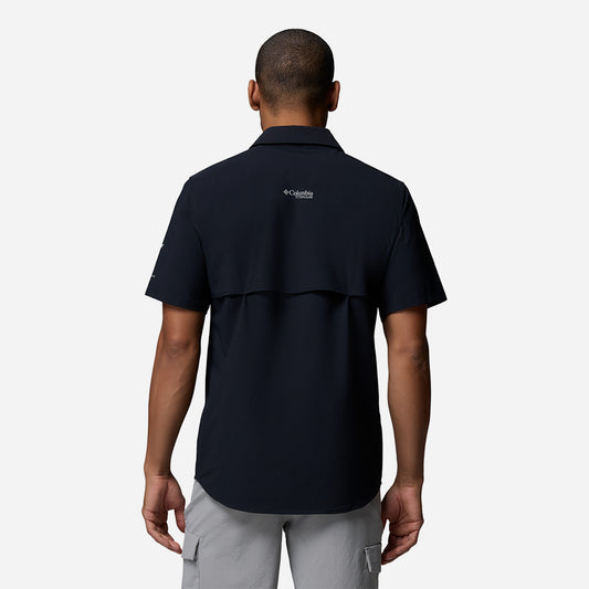 Áo Sơ Mi Nam Columbia Silver Ridge™ Elite Short Sleeve Woven - Đen - Supersports Vietnam