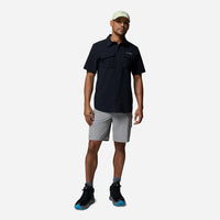 Áo Sơ Mi Nam Columbia Silver Ridge™ Elite Short Sleeve Woven - Đen - Supersports Vietnam
