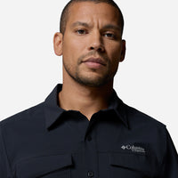 Áo Sơ Mi Nam Columbia Silver Ridge™ Elite Short Sleeve Woven - Đen - Supersports Vietnam