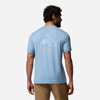 Áo Thun Nam Columbia Parsons Point™ Short Sleeve Back Graphic - Xanh Dương