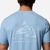 Áo Thun Nam Columbia Parsons Point™ Short Sleeve Back Graphic - Xanh Dương