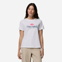 Áo Thun Nữ Columbia Rolling Bend™ Seasonal Graphic - Trắng - Supersports Vietnam