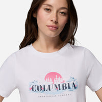 Áo Thun Nữ Columbia Rolling Bend™ Seasonal Graphic - Trắng - Supersports Vietnam