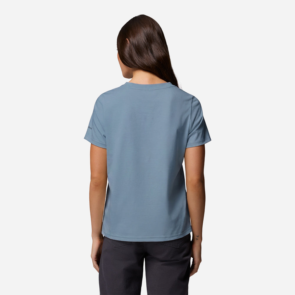 Áo Thun Nữ Columbia Rolling Bend™ Seasonal Graphic - Xanh Dương - Supersports Vietnam