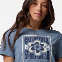 Áo Thun Nữ Columbia Rolling Bend™ Seasonal Graphic - Xanh Dương - Supersports Vietnam