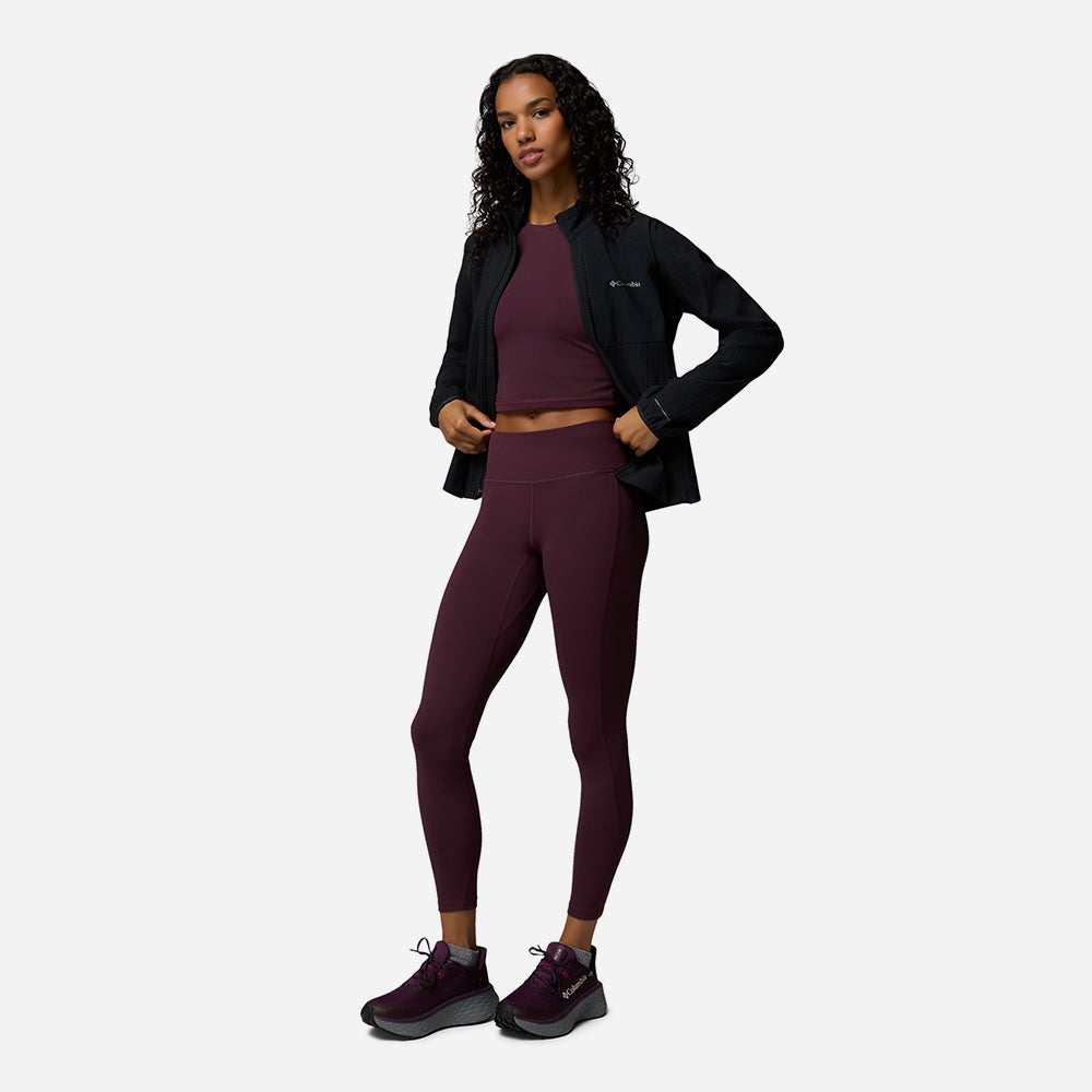 Áo Khoác Nữ Columbia Superior Summit™ Grid Full Zip - Đen - Supersports Vietnam