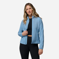 Áo Khoác Nữ Columbia Superior Summit™ Grid Full Zip - Xanh Dương