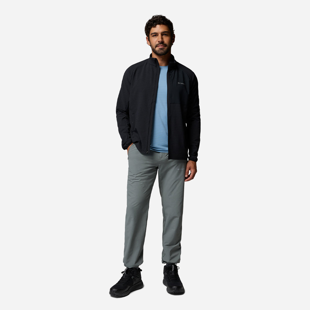 Áo Khoác Nam Columbia Superior Summit™ Grid Full Zip - Đen - Supersports Vietnam