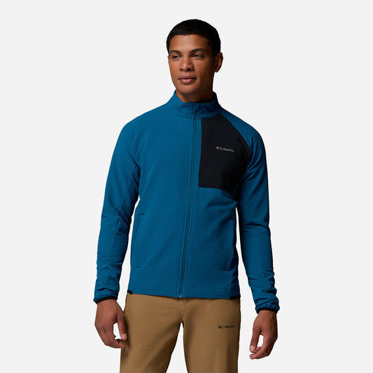 Áo Khoác Nam Columbia Superior Summit™ Grid Full Zip - Xanh Dương - Supersports Vietnam