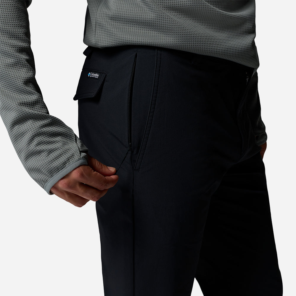 Quần Dài Thể Thao Nam Columbia Roc™ Tech Warm Chino - Đen - Supersports Vietnam