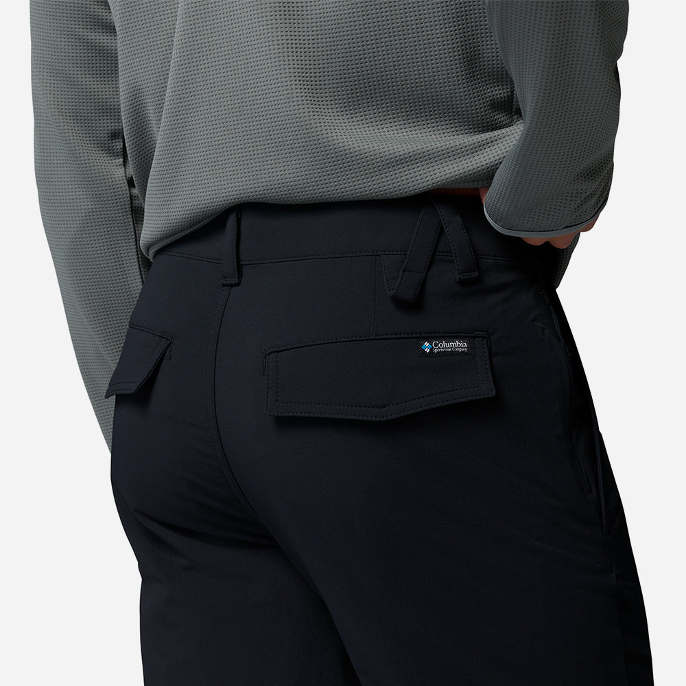 Quần Dài Thể Thao Nam Columbia Roc™ Tech Warm Chino - Đen - Supersports Vietnam