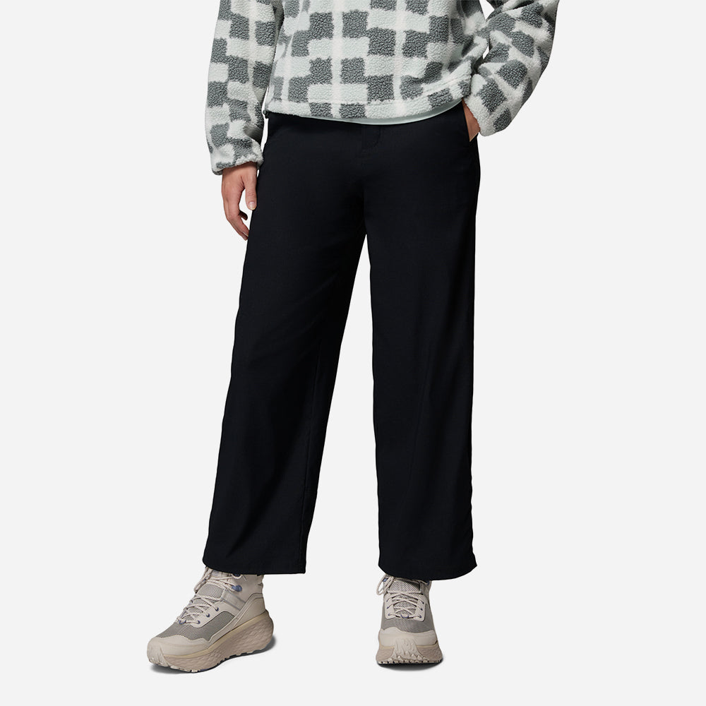 Quần Dài Thể Thao Nữ Columbia Roc™ Tech Wide Leg - Đen