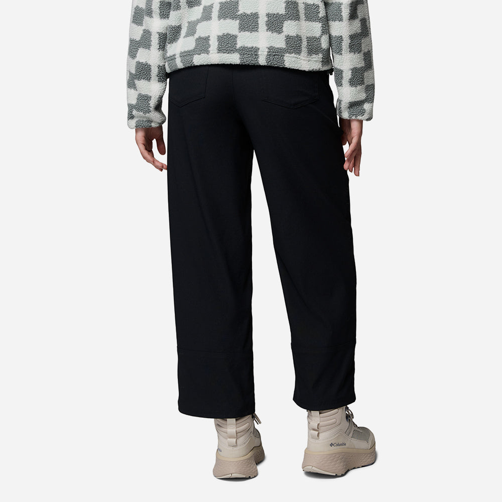 Quần Dài Thể Thao Nữ Columbia Roc™ Tech Wide Leg - Đen