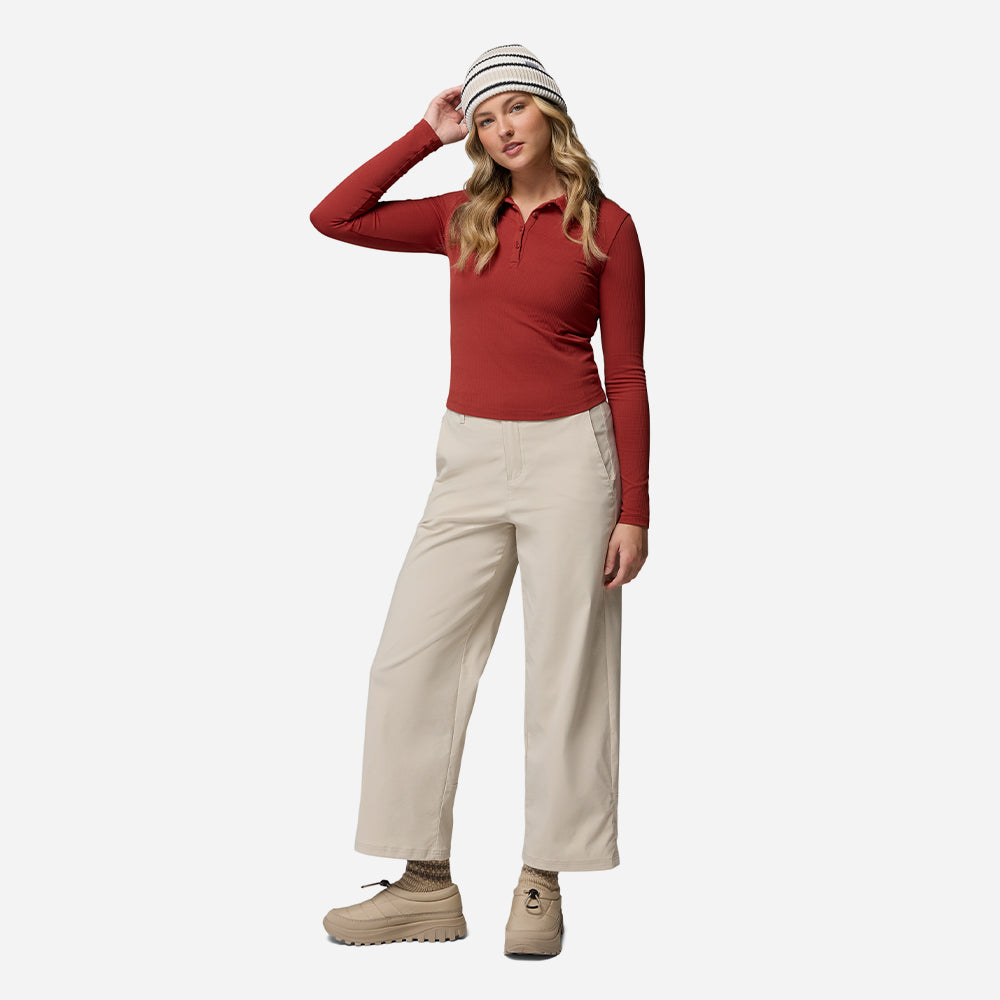 Quần Dài Thể Thao Nữ Columbia Roc™ Tech Wide Leg - Be