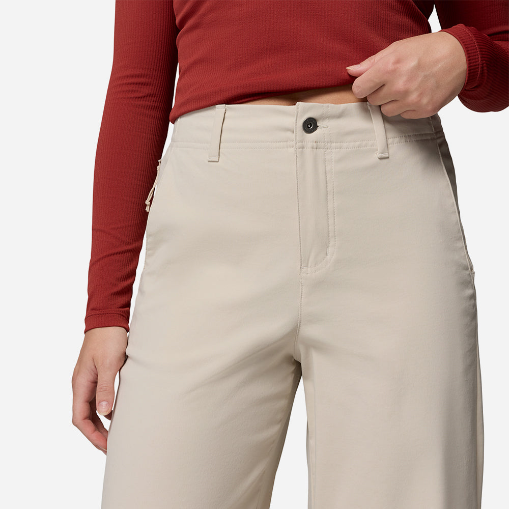 Quần Dài Thể Thao Nữ Columbia Roc™ Tech Wide Leg - Be