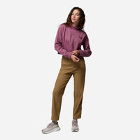 Quần Dài Thể Thao Nữ Columbia Roc™ Tech Straight Leg - Nâu - Supersports Vietnam