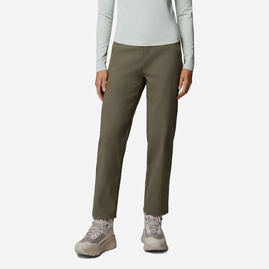 Quần Dài Thể Thao Nữ Columbia Roc™ Tech Straight Leg - Xanh Quân Đội - Supersports Vietnam