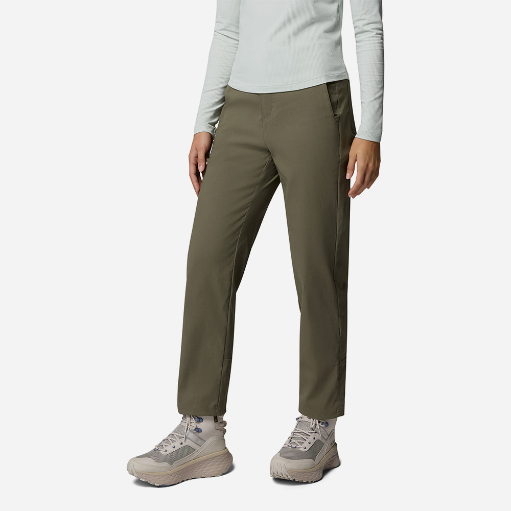 Quần Dài Thể Thao Nữ Columbia Roc™ Tech Straight Leg - Xanh Quân Đội - Supersports Vietnam
