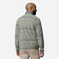 Áo Khoác Nam Columbia Sequoia Grove™ II Full Zip Printed Fleece - Xám - Supersports Vietnam