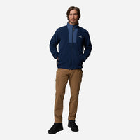 Áo Khoác Nam Columbia Sequoia Grove™ II Full Zip Fleece - Xanh Navy - Supersports Vietnam