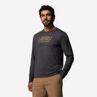 Áo Thun Nam Columbia Parsons Point™ Long Sleeve Graphic - Xám